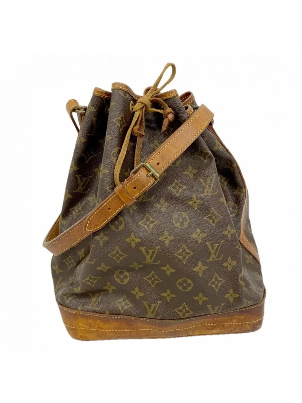 Louis Vuitton Shoulder Bag Monogram Noe Brown